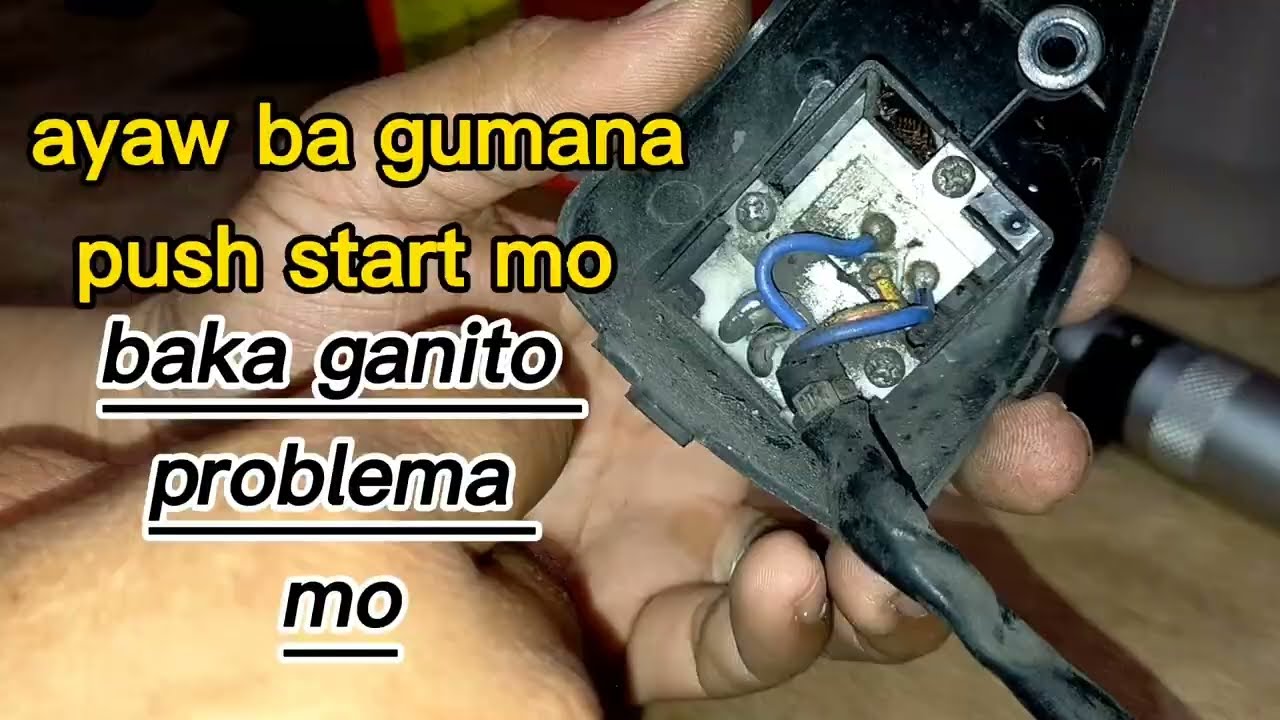 mio sporty ayaw gumana ng push start