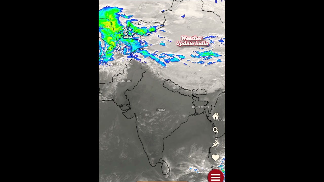 live  weather update india  