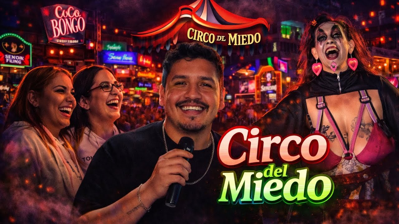 Me metí al Circo del Miedo en CANCÚN … y no todos AGUANTARON | SantyVlogs