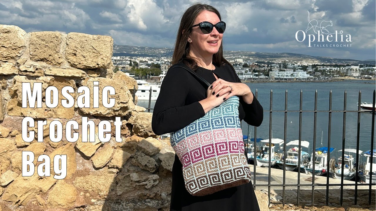 Useful Crochet Bag Tutorial  // Mosaic Bag | Make a Simple or Luxury Version