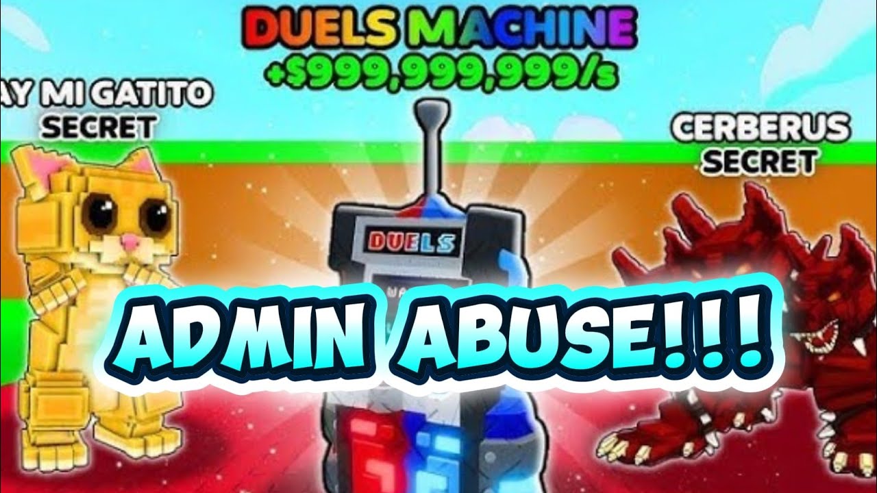 DUELS ADMIN ABUSE!!!! #roblox #stealabrainrot #gaming