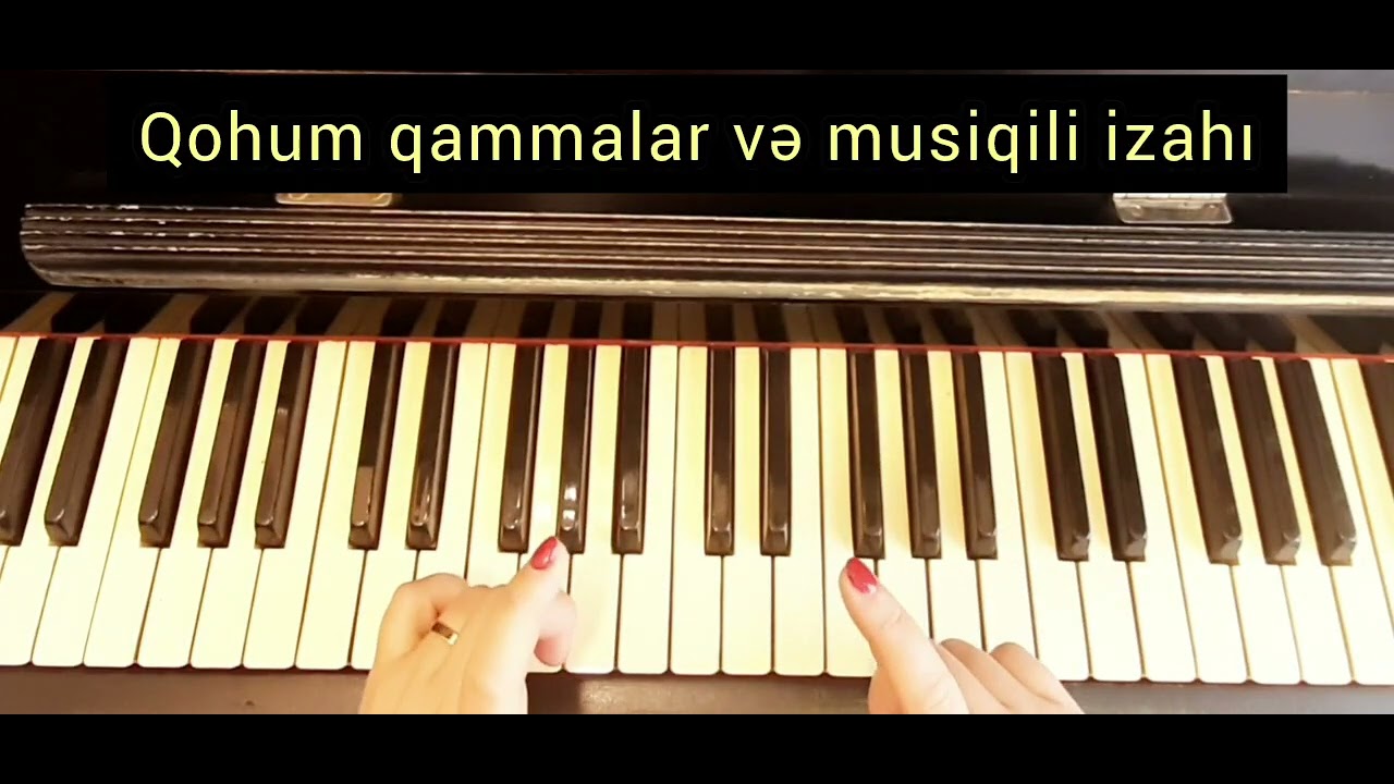 Qohum qammalar və onların  sadə izahı(musiqi ilə) (istinad:Rüxsarə Hüseynova ,,Elementar nəzəriyyə