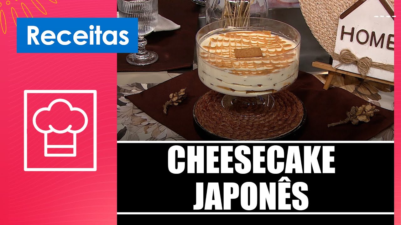 Prepare um cheesecake japonês irresistível com Paula Portela – 27/01/26