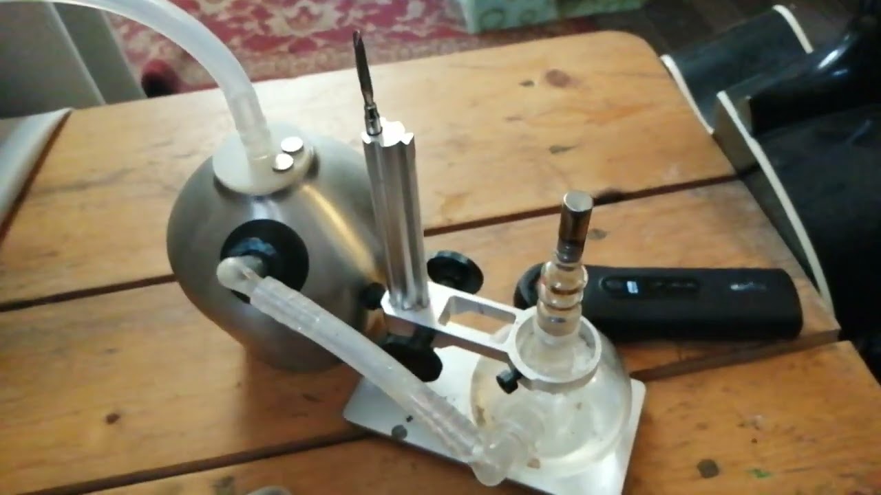 My new rig: iSpire Wand - Dynavap - Globe Bubbler - Chill Steel Pipe - Whip