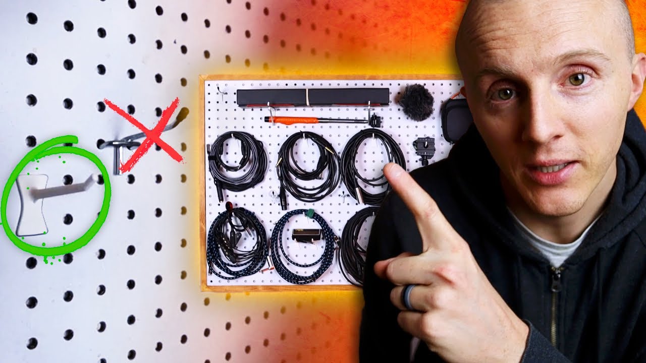 I found the best pegboard hooks!