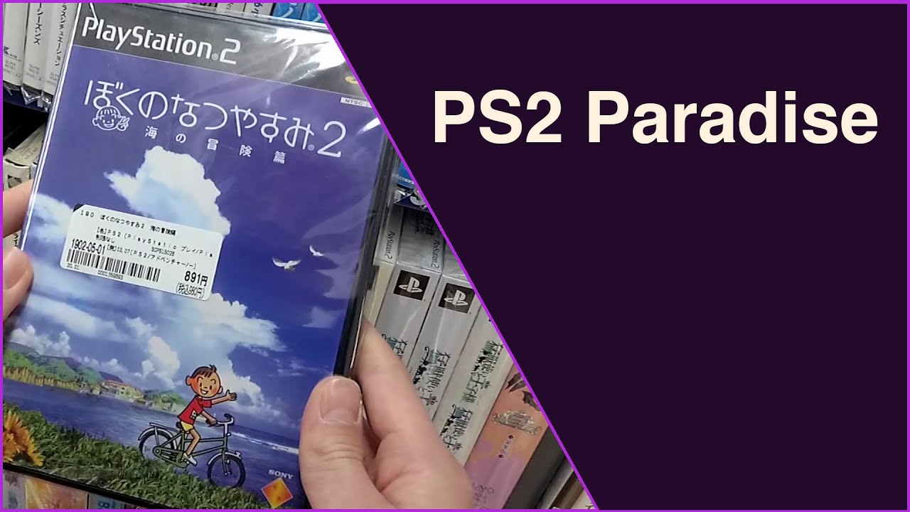 I can't hold all these PS2 games - Japanese retro game shopping at Book Off in Shinjuku, Tokyo