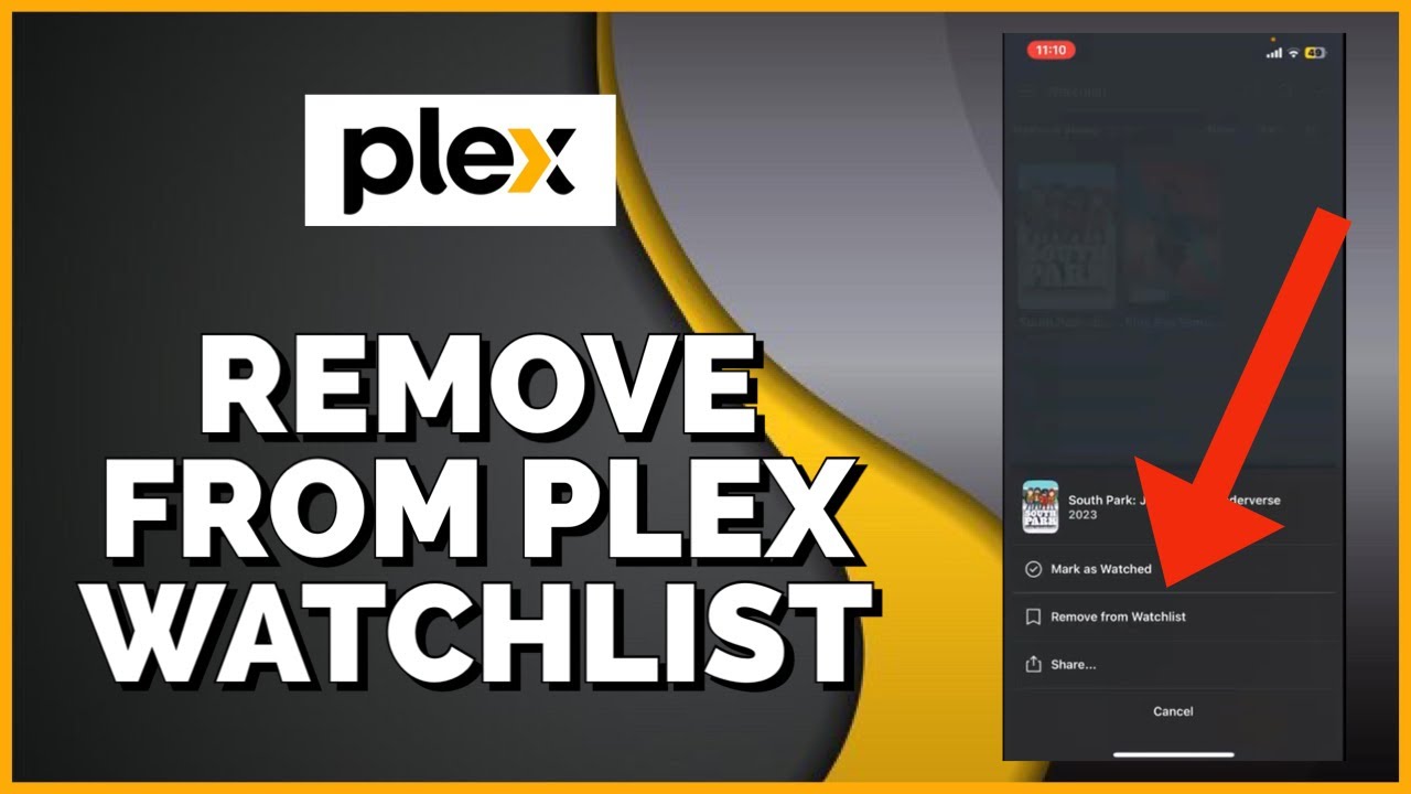How to Remove Item from Plex Watchlist 2023?