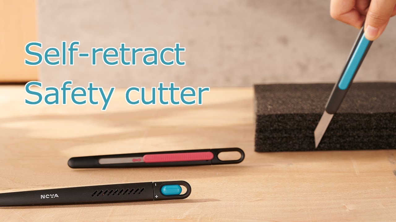 Self Retractable Slim Cutter SK022 for Vinyl Film | Nova Safety Tools