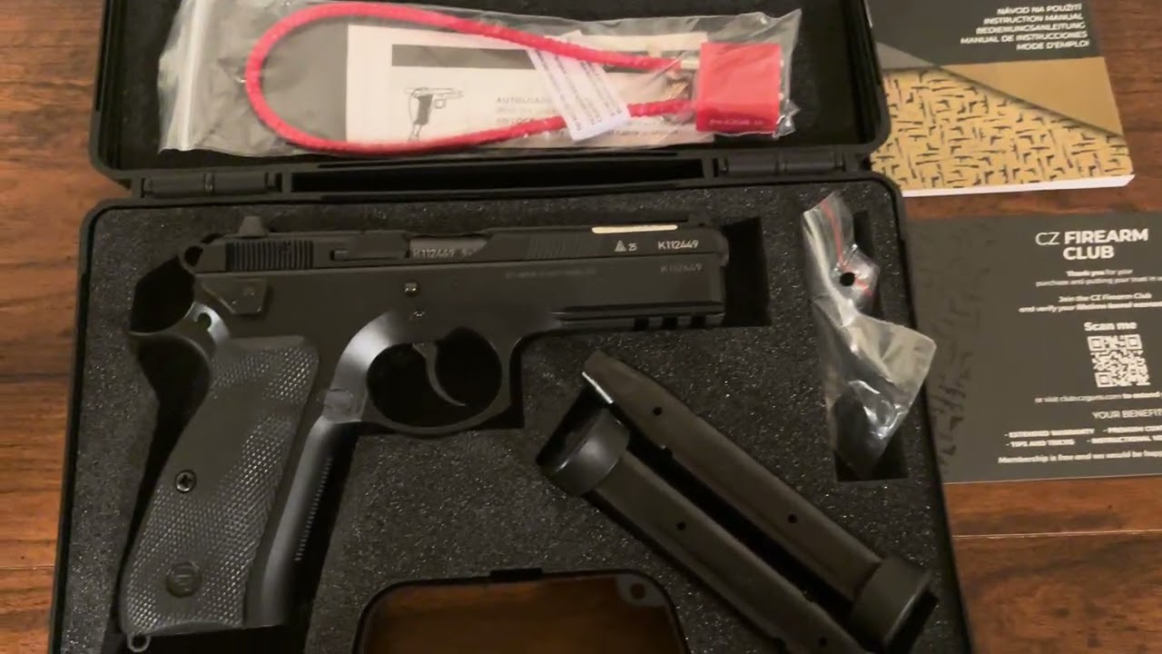 CZ 75 SP-01 Tactical 50th Anniversary Elite - unboxing