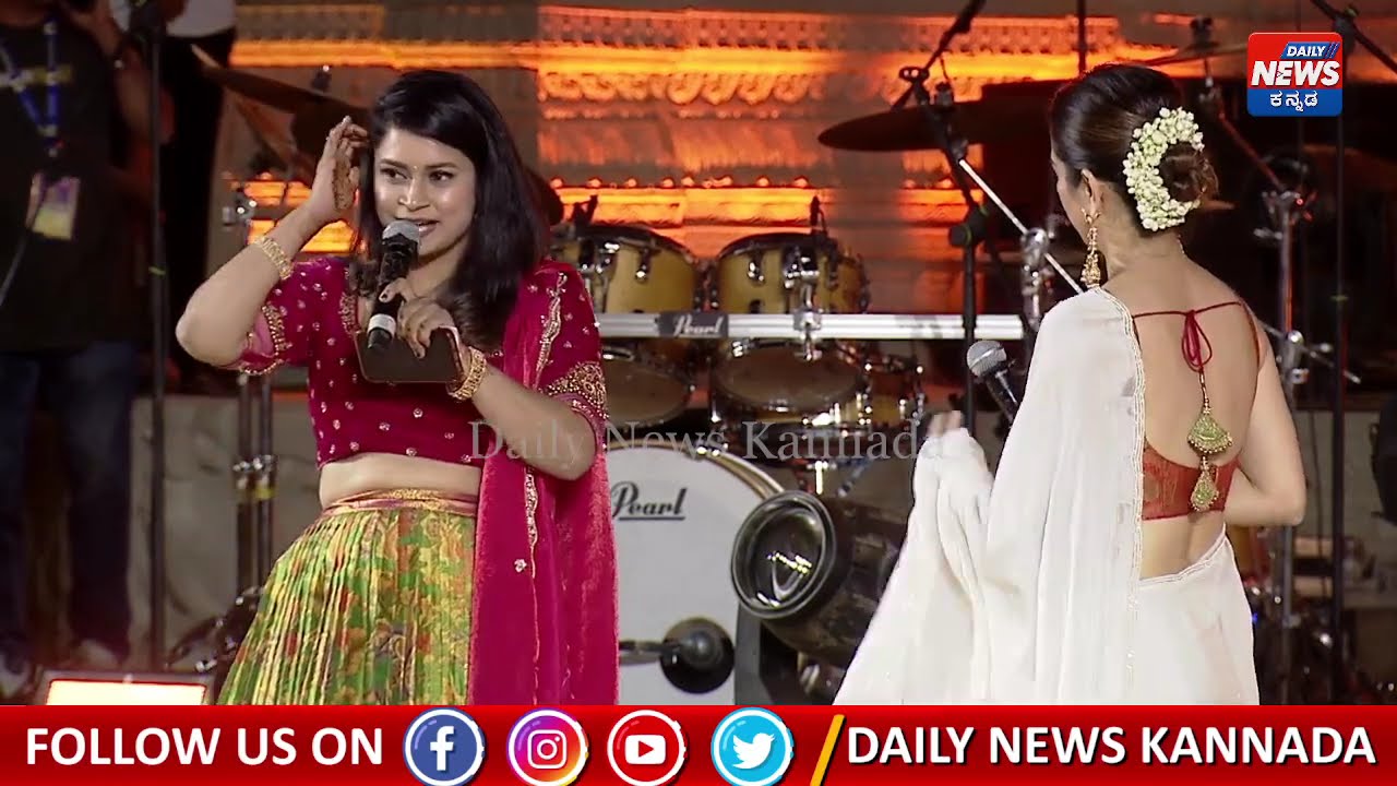 Ashika Ranganath Speech at Hampi Utsava | ಹಂಪಿ ಉತ್ಸವ 2026  | Hampi Utsava 2026  | Daily News Kannada
