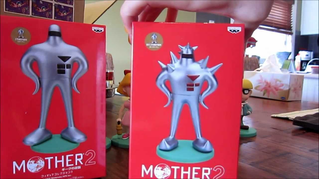 Mother 2 (Earthbound) Figure Unboxing (Starman, Starman Jr., DX Starman)