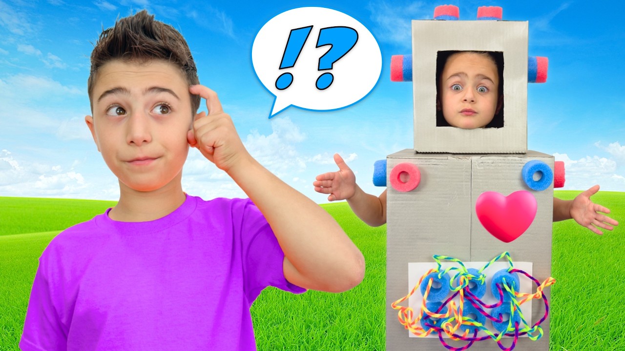 Matteo and His New Robot Helper 