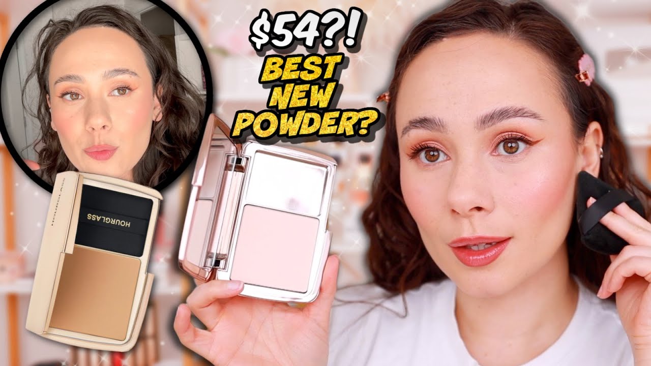 DID HOURGLASS JUST LAUNCH THE BEST POWDER EVER?! Hourglass Vanish Airbrushed Pressed Powder