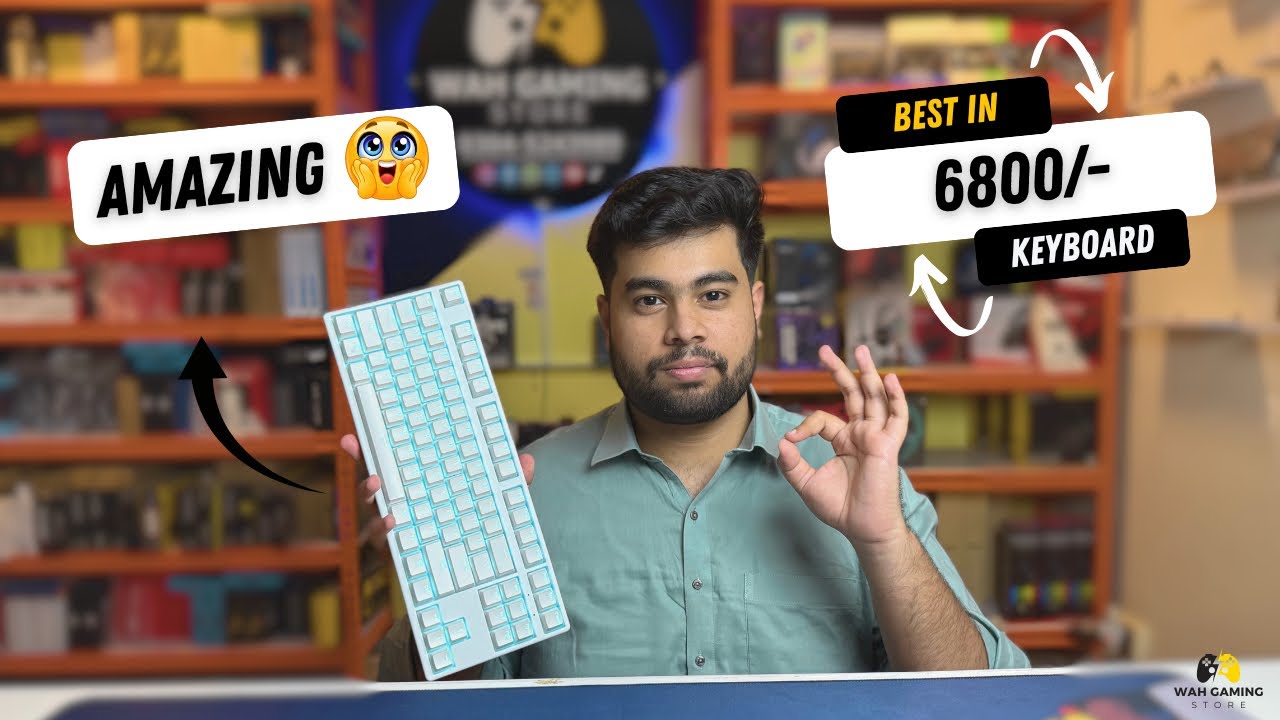 Best Keyboard in 6800/- k-80 Tri Mode Keyboard | Feature Loaded wireless keyboard