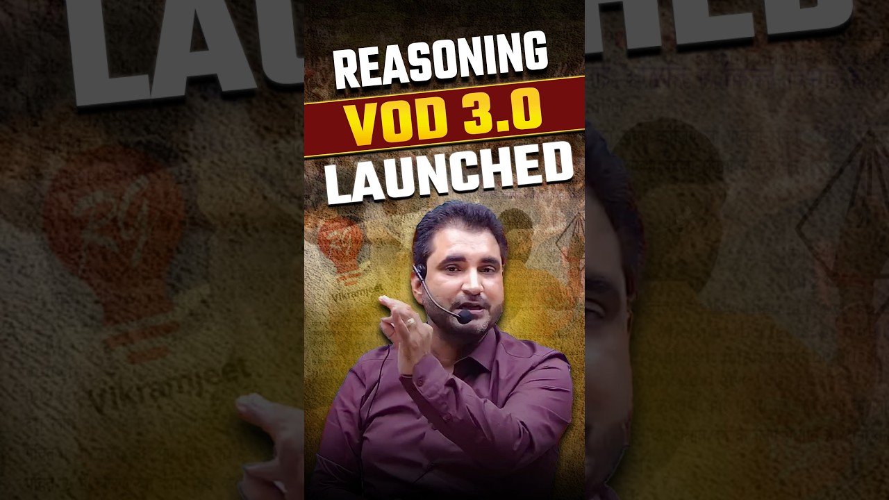 Reasoning 3.0 Launched #Ft. Vikramjeet Sir #vikramjeetsir