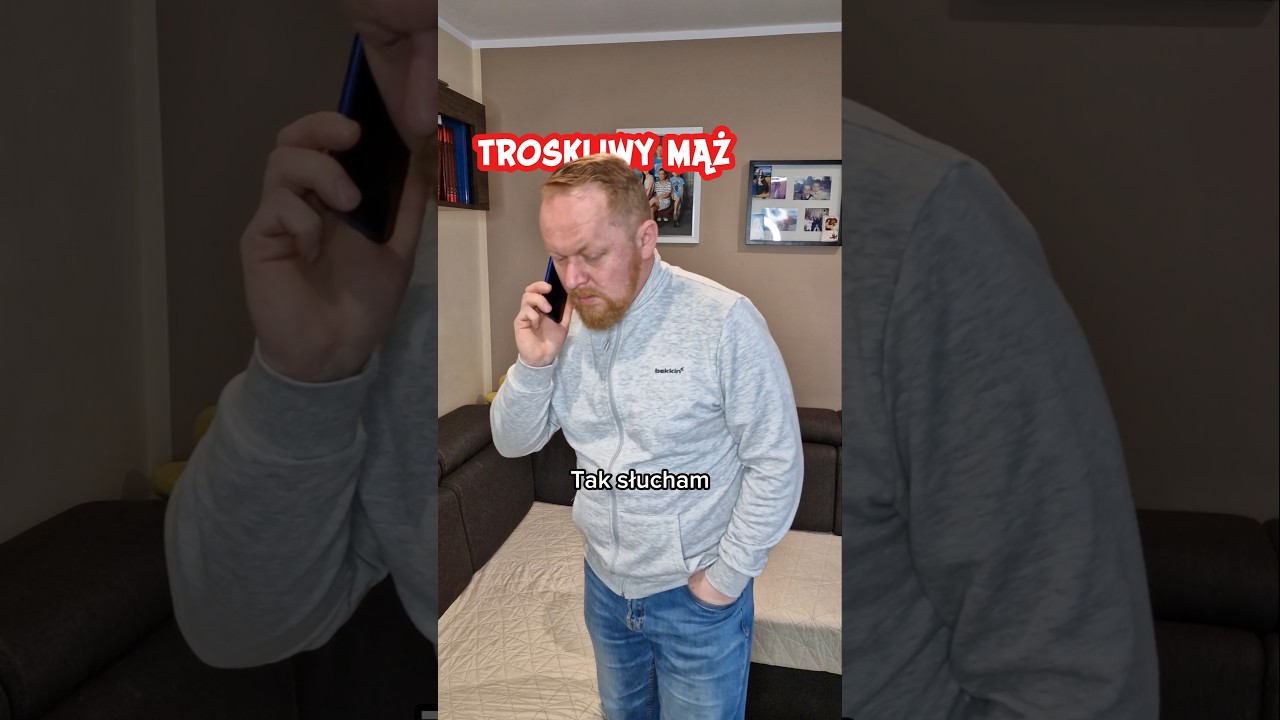 Troskliwy Mąż 😱 #humor #śmieszne #short #kabaret #viral