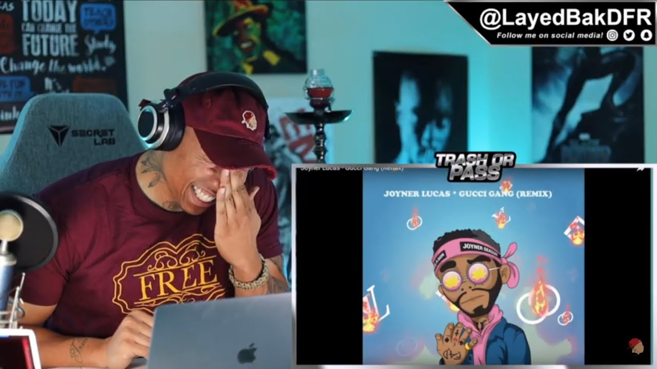 TRASH or PASS! Joyner Lucas (Gucci Gang Remix) [REACTION!]