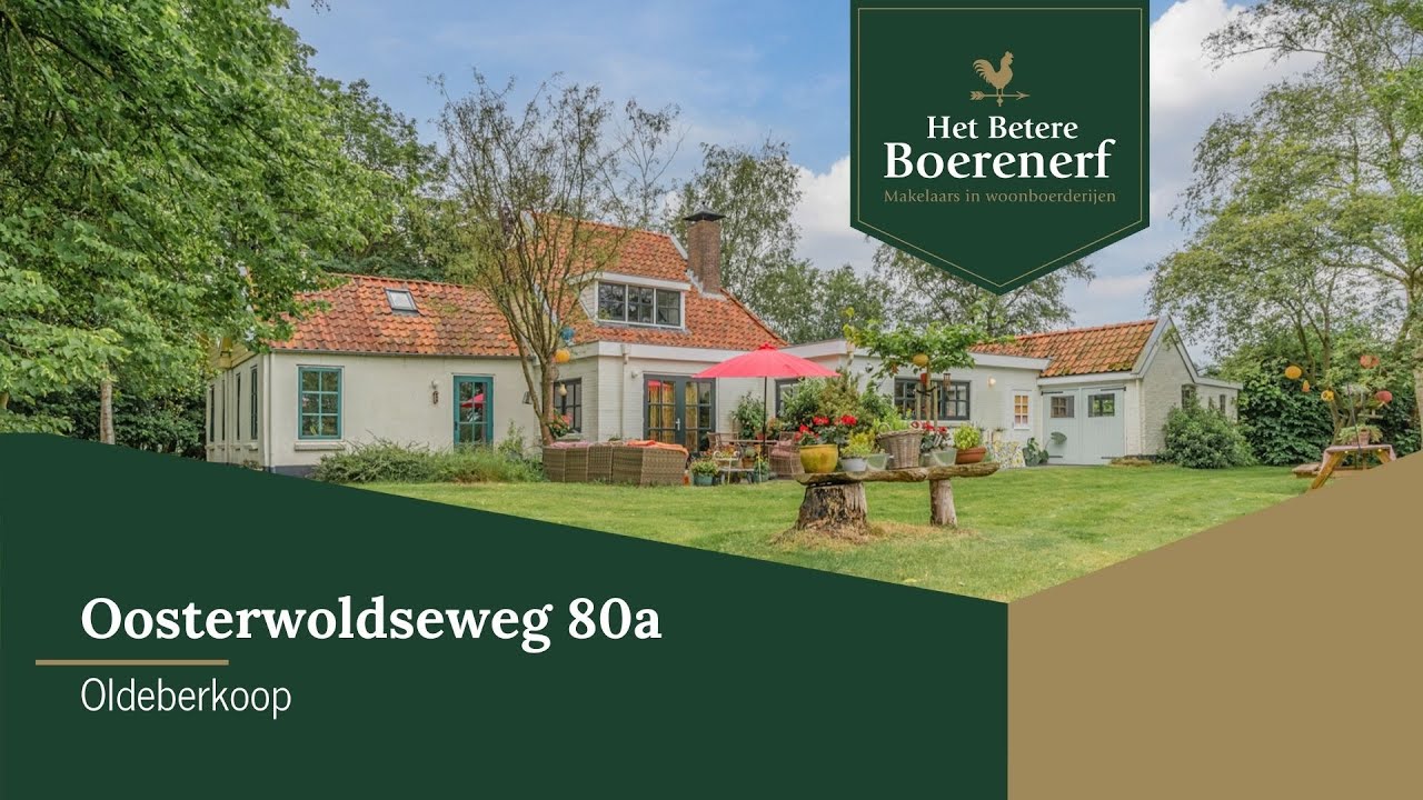 Woningvideo: Oosterwoldseweg 80a te Oldeberkoop
