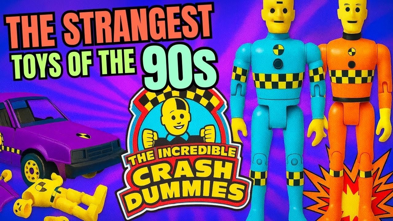 The Incredible Crash Dummies: 90s Toys That Fell Apart (and Came Back in 2003?) #90stoys