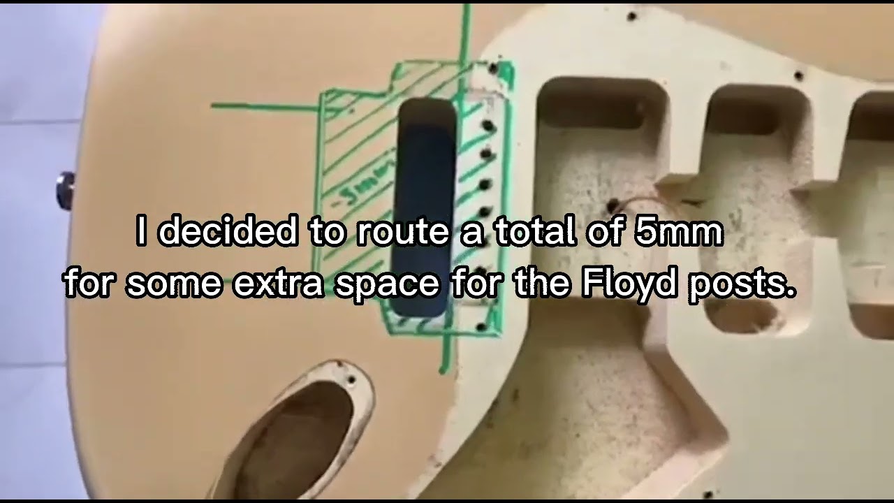Floyd Rose Install on a Strat