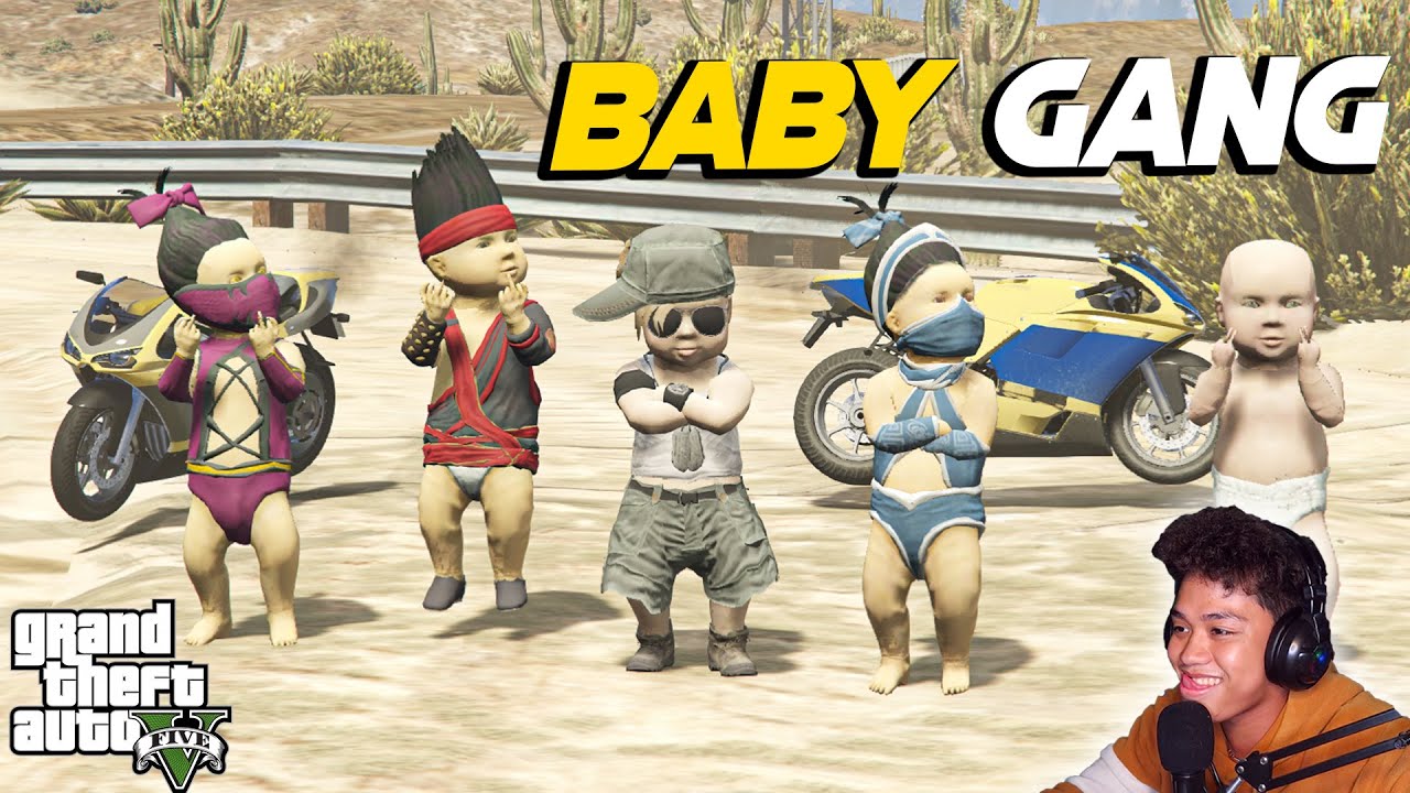 Baby Gang Vs. Police sa GTA 5!! | Billionaire City