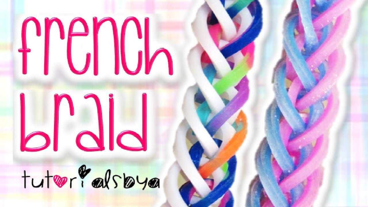 НОВЫЙ урок по плетению браслета «Монстр-Тейл» из французской косы Rainbow Loom | Как сделать