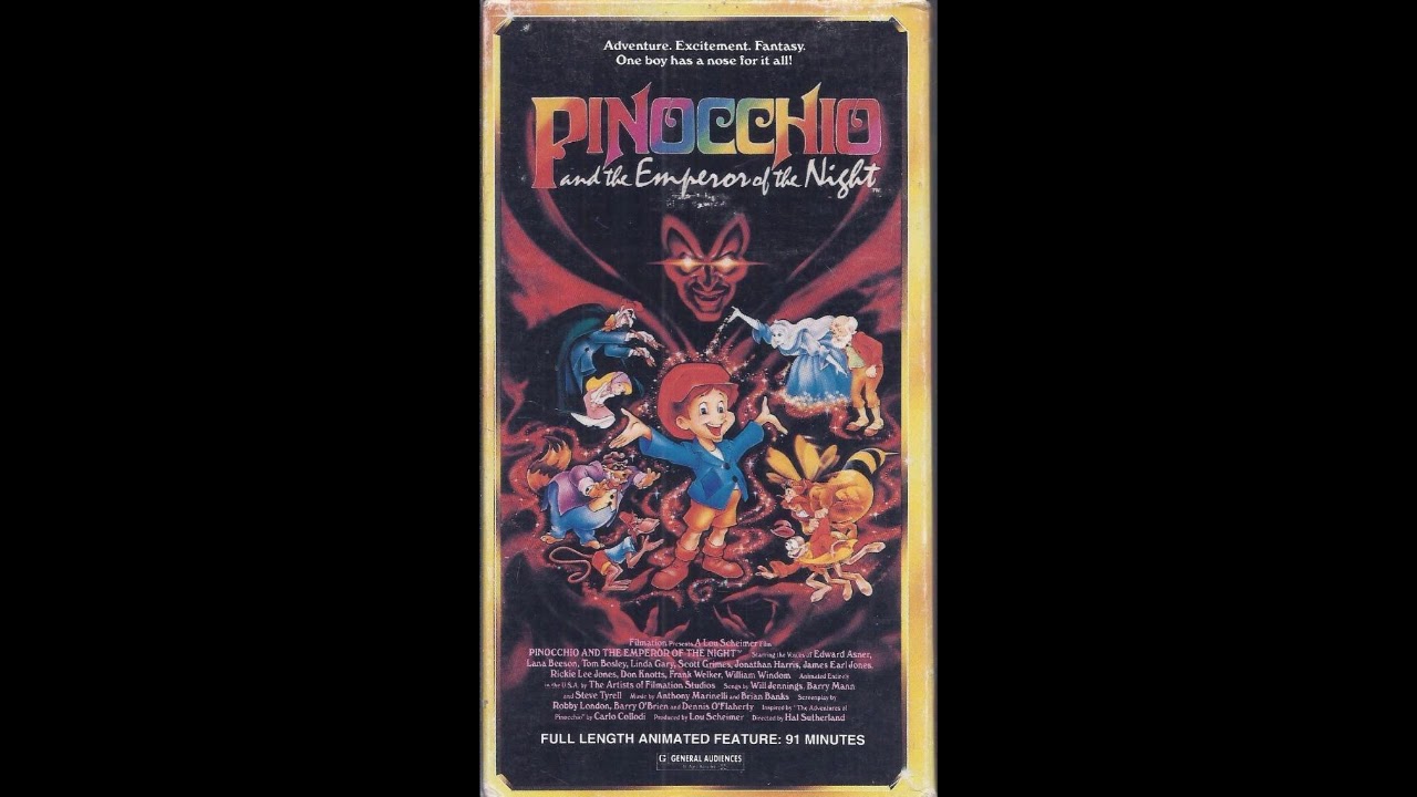 Love is the Light inside your heart - Pinocchio and the emperor of the night