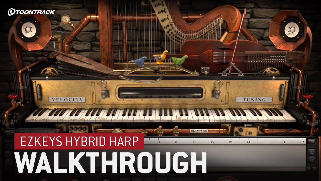 Hybrid Harp EKX for EZkeys &ndash; Walkthrough