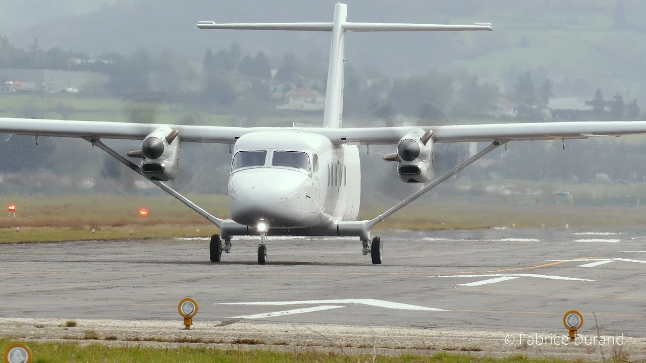 N408TA - Cessna 408 SkyCourier | Saint-Etienne Loire Airport [EBU/LFMH]