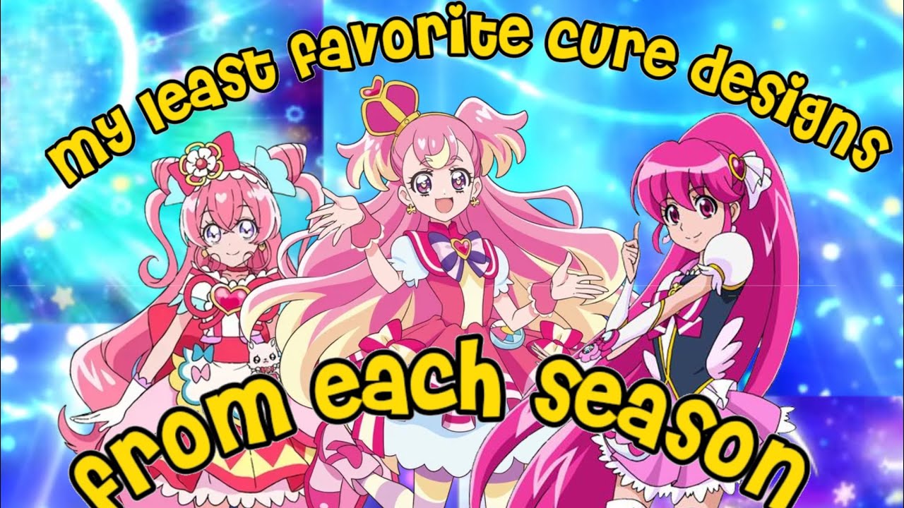 My least favorite cure designs from each season