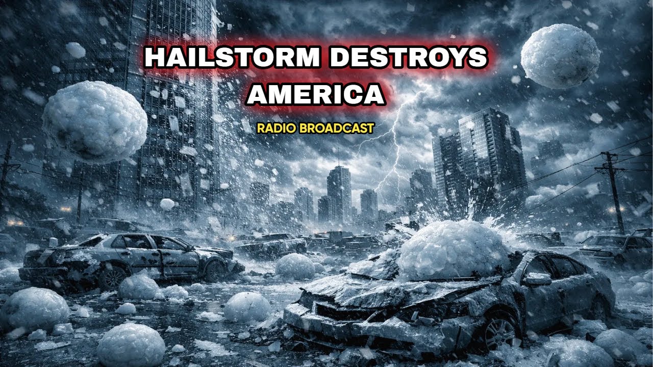You Are Listening to the Radio as the Super Hailstorm Turns Survival Into a Choice