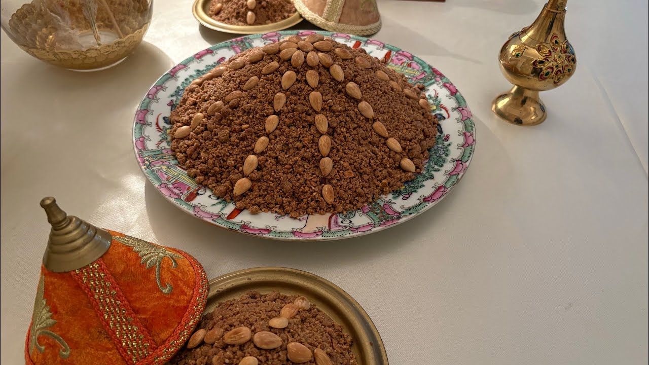 سفوف صحي وما كيضرش 💚 مع السر باش كيجي بنين ولذيذ😋 
