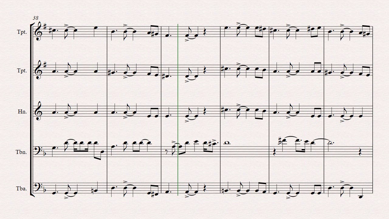 Baba Yetu - From Video Game Civilization IV - Brass Quintet