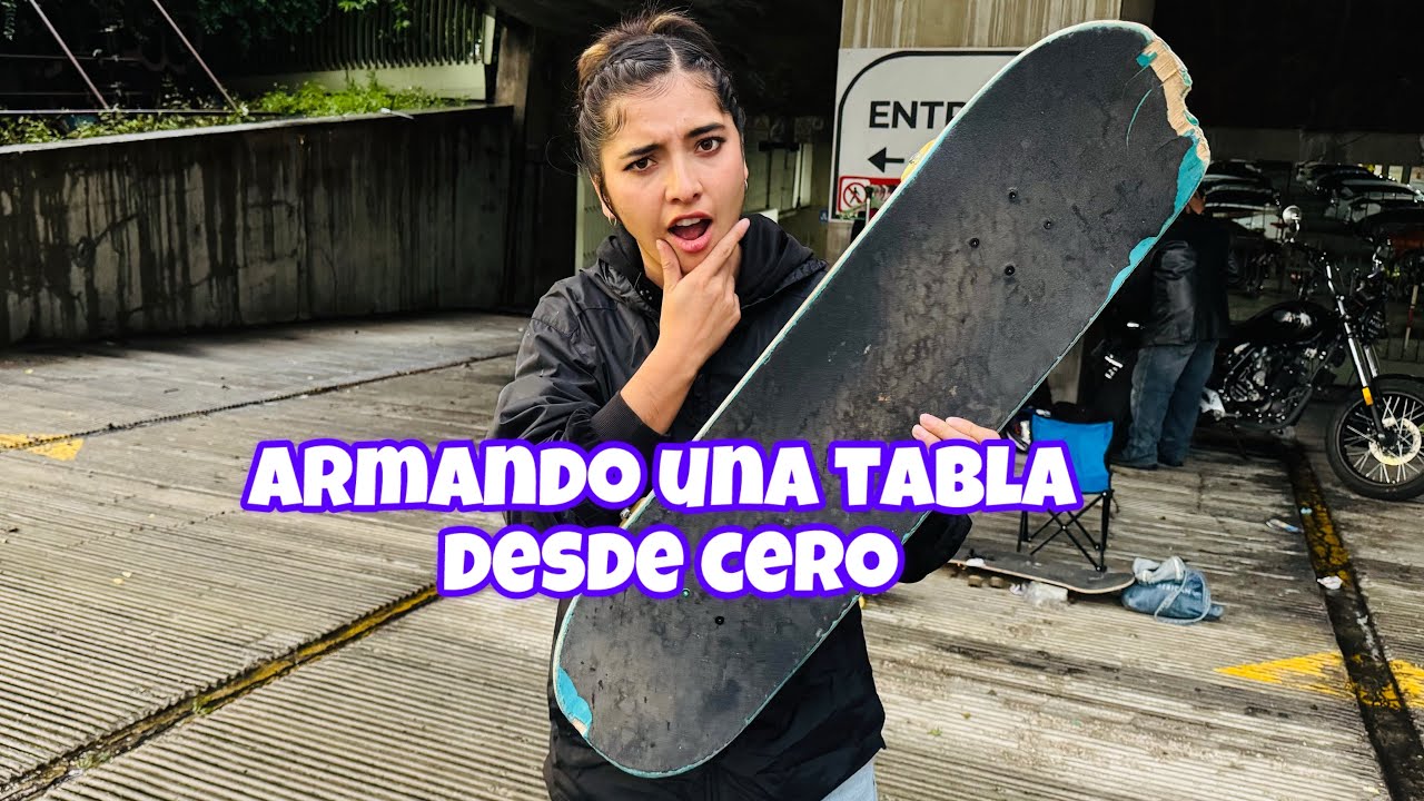Armando una tabla desde cero, ¿Se logrará?😱🛹