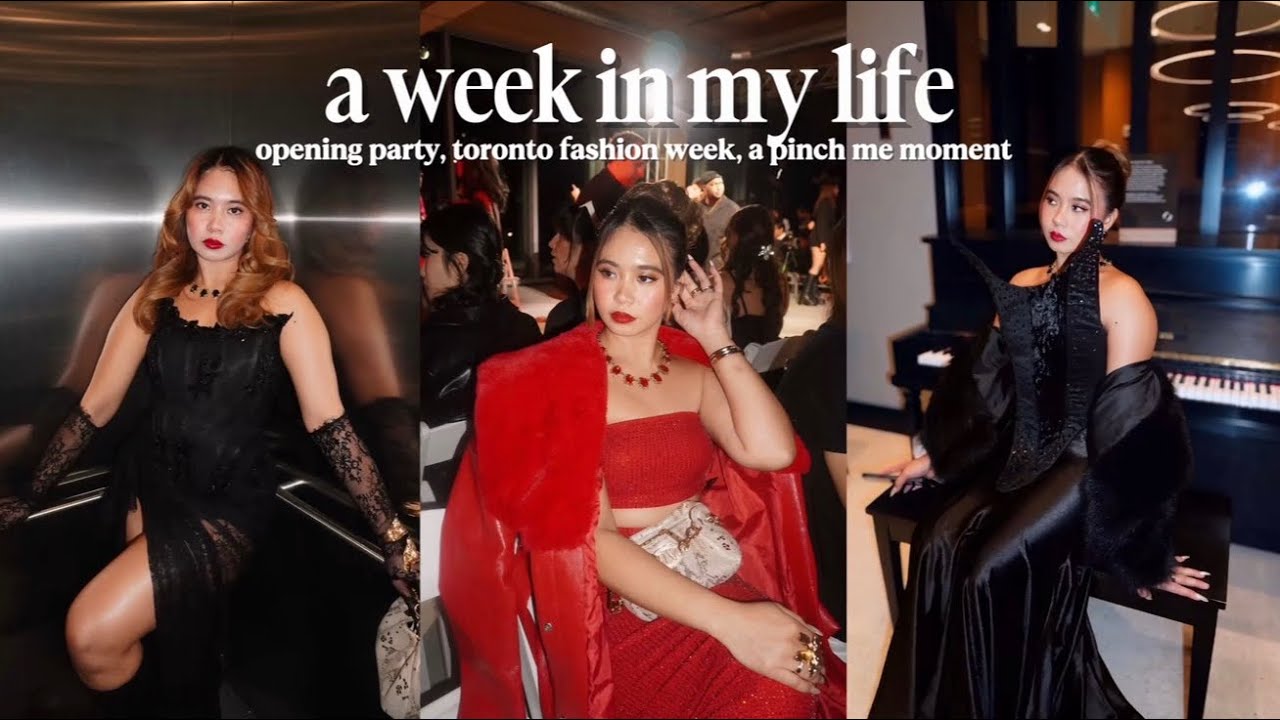 TORONTO FASHION WEEK: opening party, what I'm wearing, F/W fashion trends, toronto designers