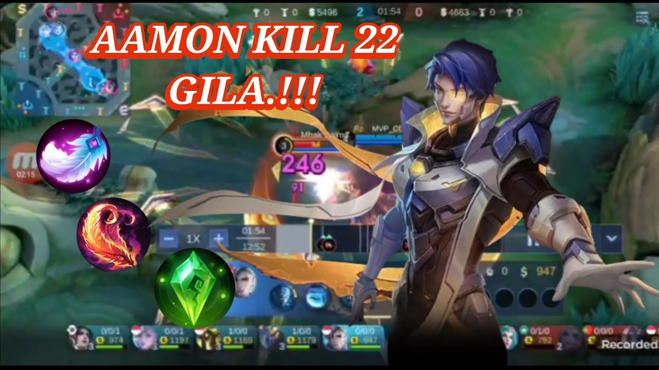 AAMON KILL 22 GILAAA.!!!