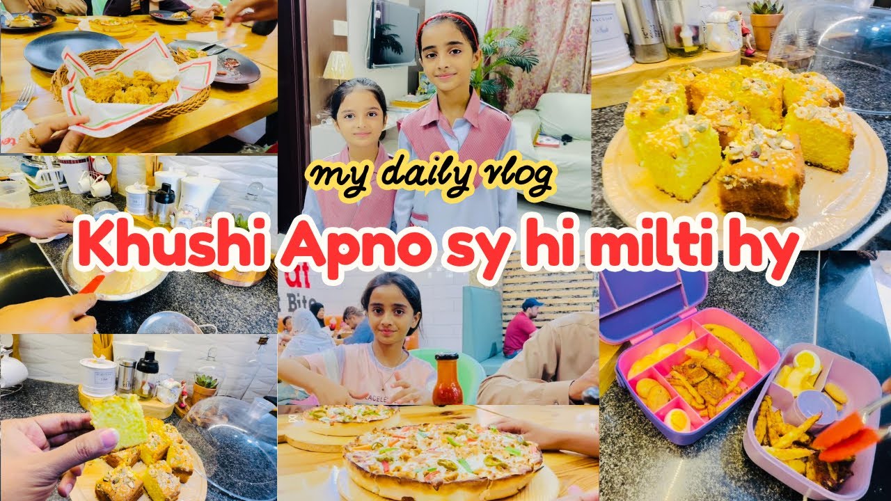 Dill hi Uth gya mn preshn ho gai|Day in my life |Morning to Evening Routine|Moist Tea cake| lunchbox