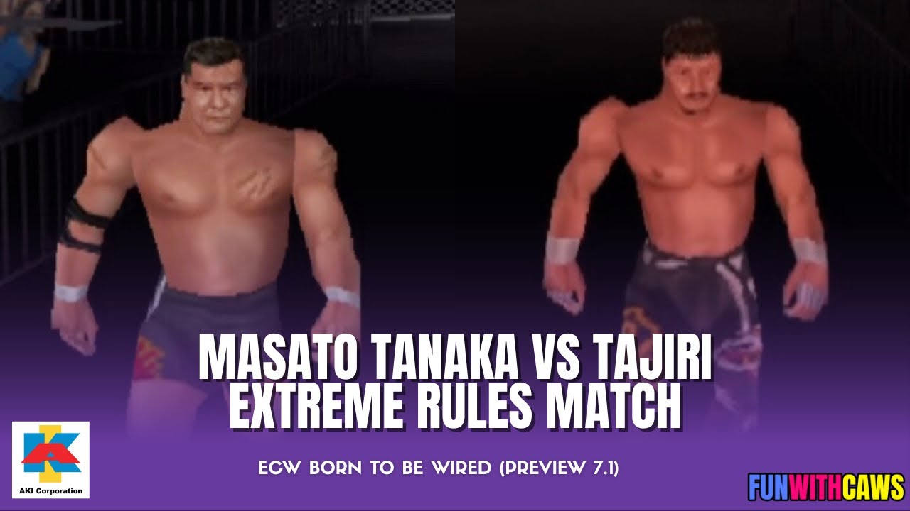 ECW Born to Be Wired (Preview 7.1) - Masato Tanaka vs Tajiri (Extreme Rules Match)