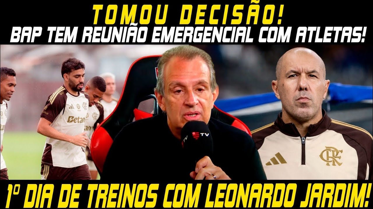 🚨PLANTÃO URGENTE!🚨REUNIÃO EMERGENCIALDE BAP COM ATLETAS!🚨1° ATIVIDADE DE LEONARDO JARDIM NO NINHO!🚨 