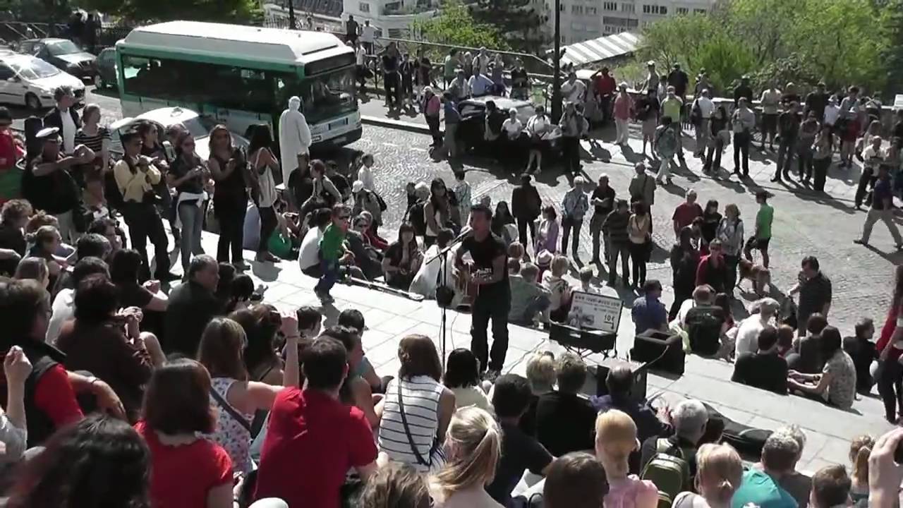 Youri - Let It Be - No Woman, No Cry - I'm Yours - SacreCoeur 22.04.11