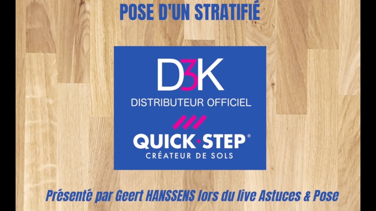 Comment poser un stratifié Quick Step