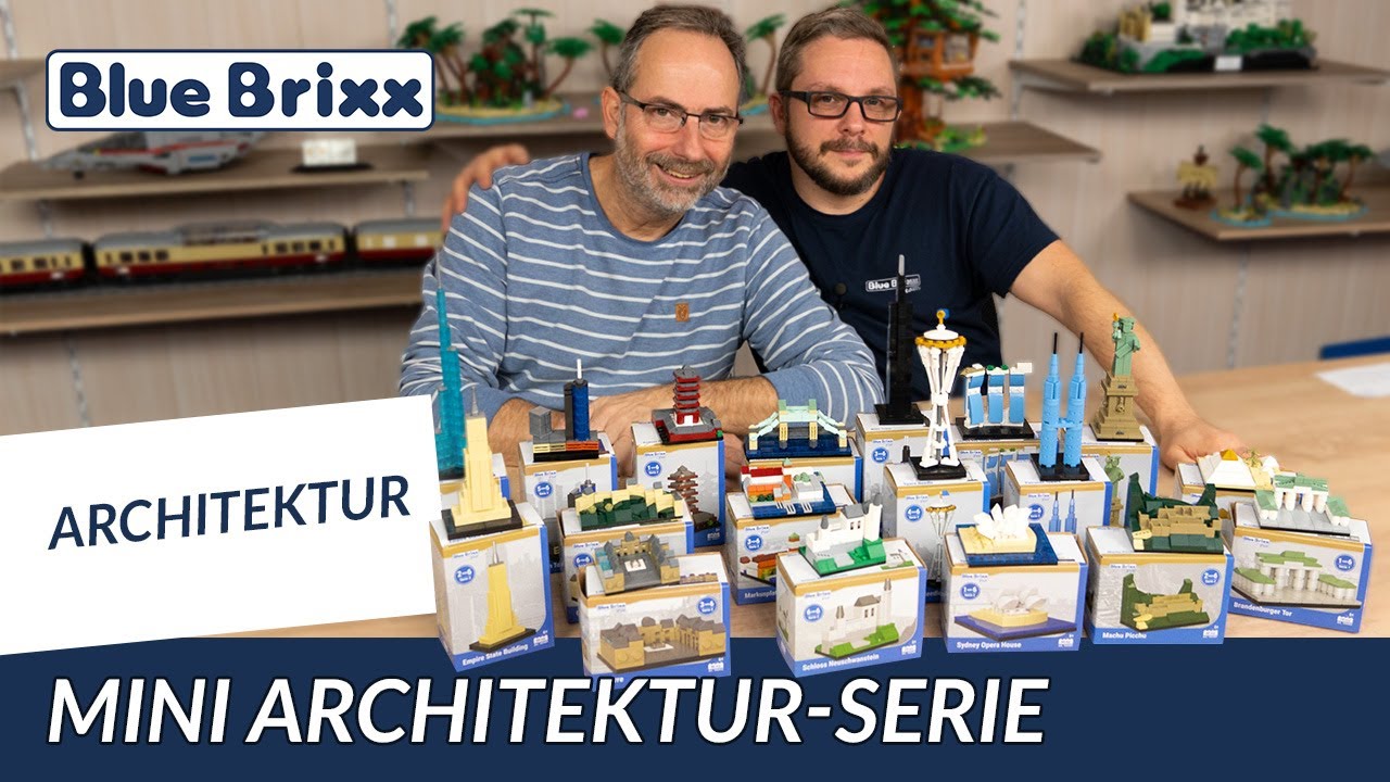 Die bedeutendsten Gebäude der Welt - Kulturerbe zum Mitnehmen - 18 Sets in 3 Serien