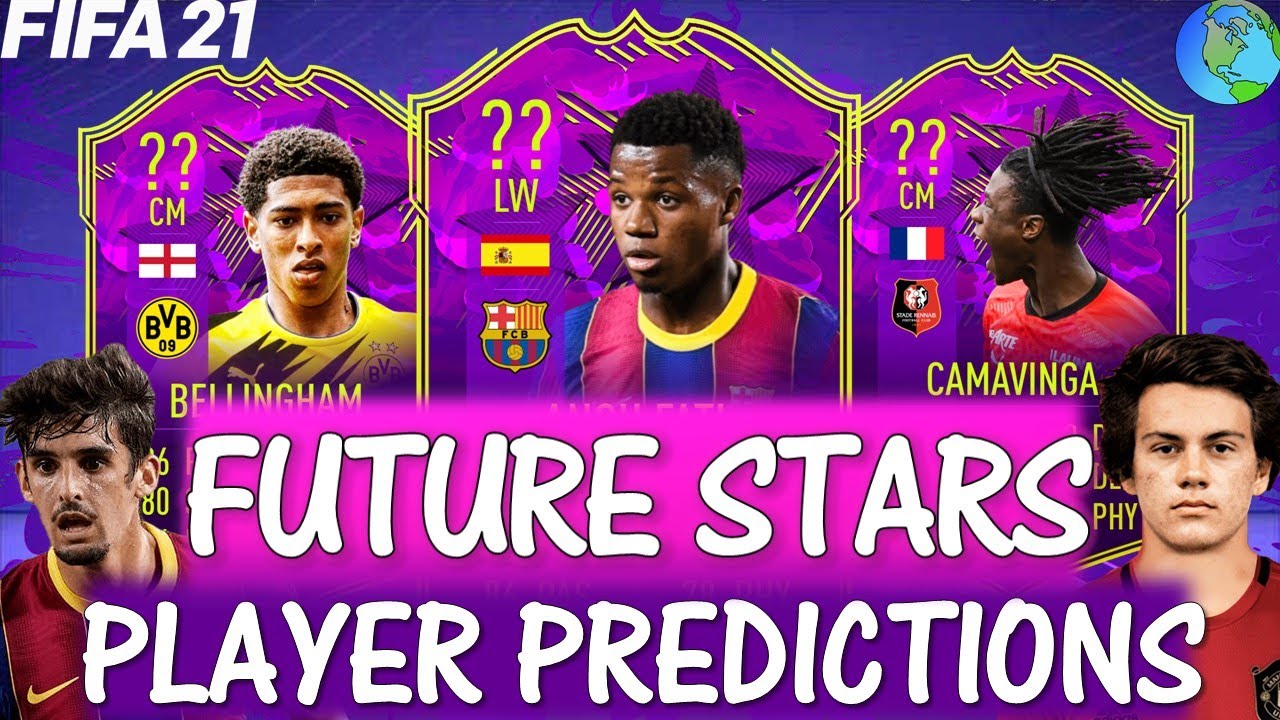FIFA 21 | FUTURE STARS PREDICTIONS PART 1!! FT. ANSU FATI, BELLINGHAM, CAMAVINGA ETC... (FIFA 21)