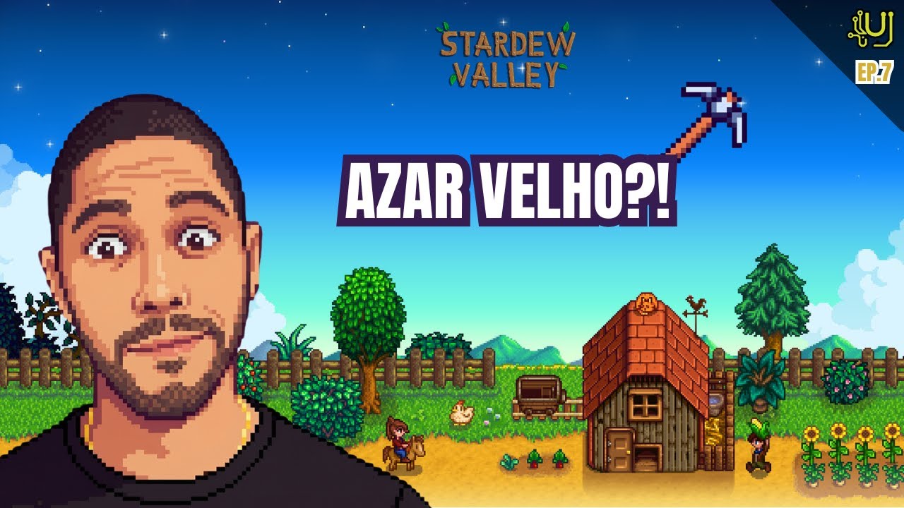 Stardew Valley: Mochila nova, AZAR velho… 🎒🦀 (Diário da Fazenda Ep. 7)