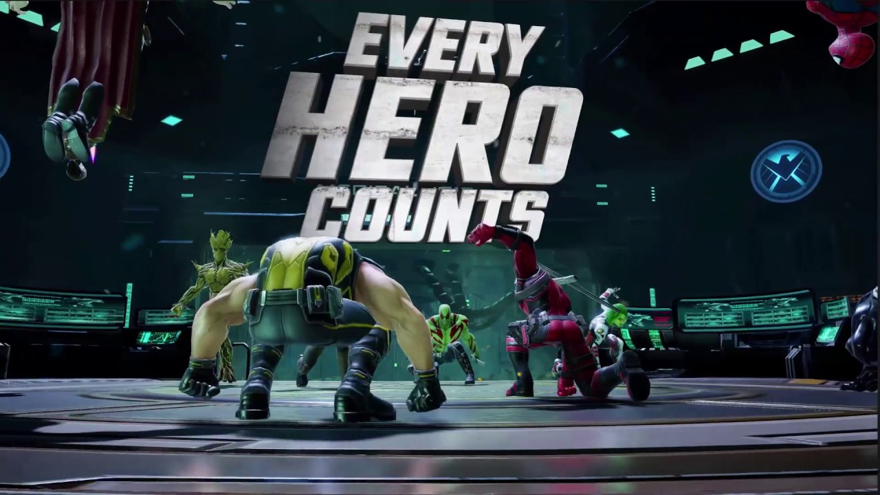 Alliance War Gameplay Preview Trailer - MARVEL Strike Force