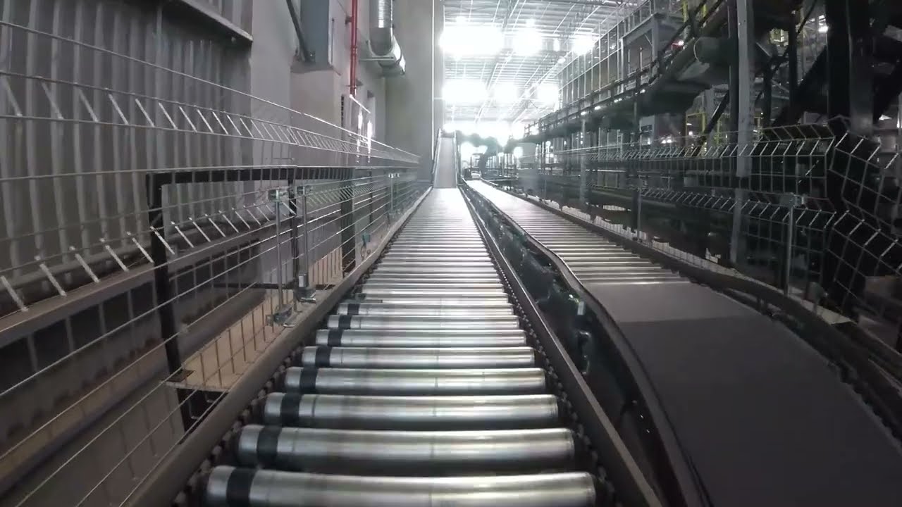 E-COMMERCE ORDER PICKING CONVEYOR SYSTEM