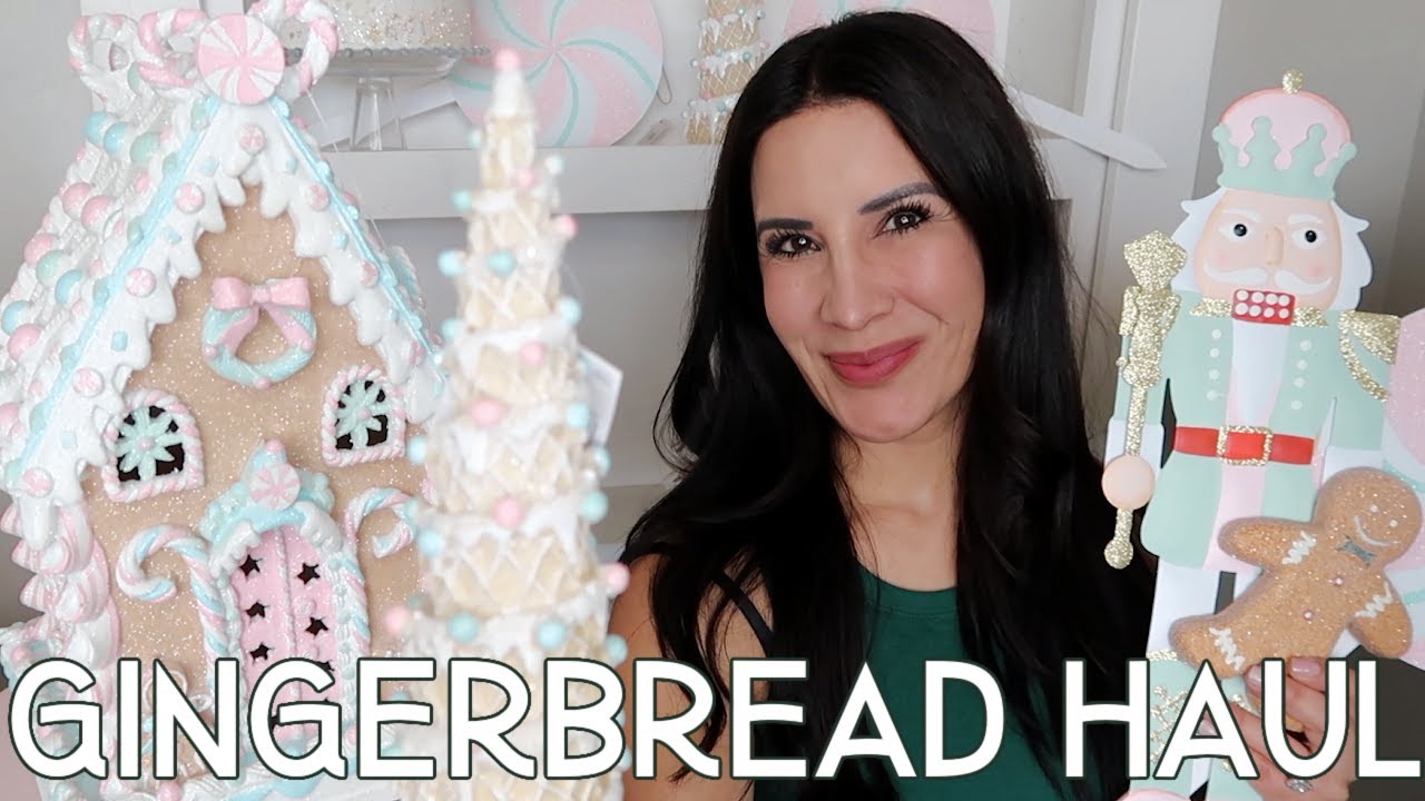NEW GINGERBREAD CHRISTMAS HAUL!