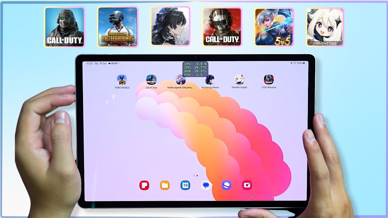 Samsung Tab S10 Plus Gaming test - Genshin impact, PUBG, Warzone, CODM, Wuthering Waves, MLBB