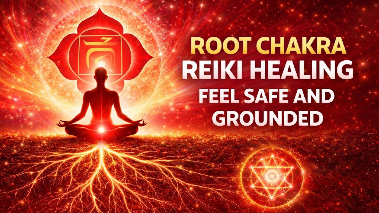 Root Chakra Reiki Healing | Feel Safe, Grounded & Balanced