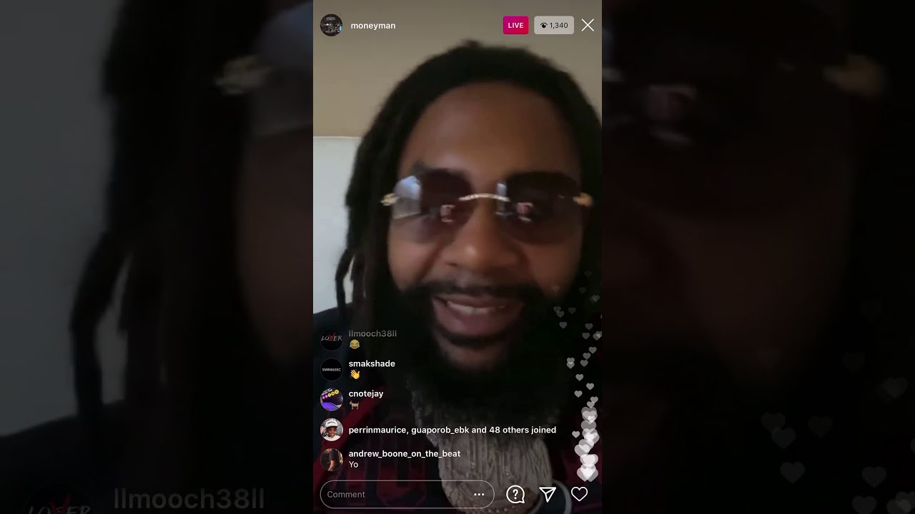 Money Man Instagram Live (10/29/20)